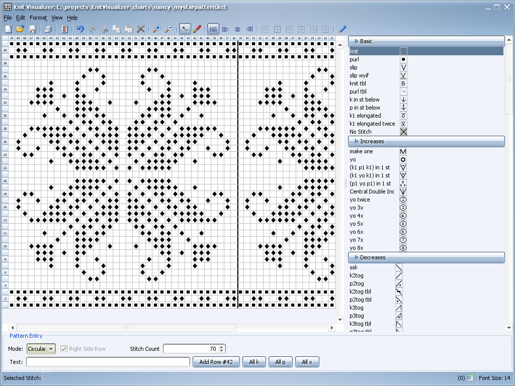 Knitting Chart Software Free Mac